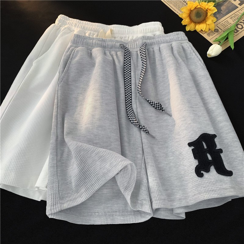 夏天潮新款青少年1404-1-dk327-p25阔腿裤子薄款短裤中裤，商品下架区商品下架区，星座1404-1