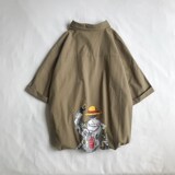 C16军绿陆飞短袖