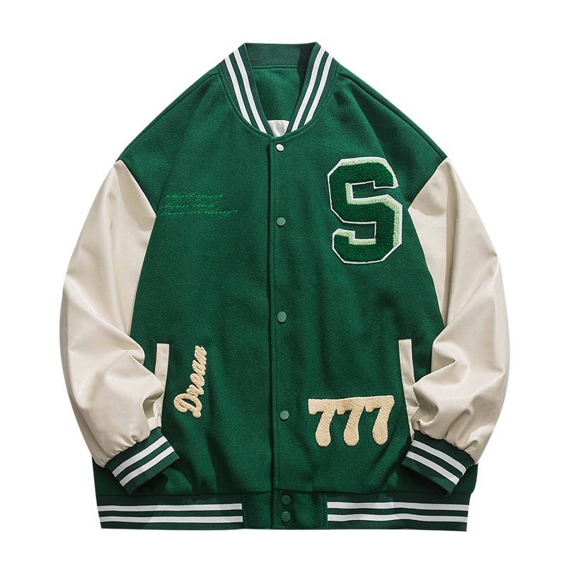 1404-1-9205-p80高品质棒球服潮流时尚简约休闲百搭夹克款图片