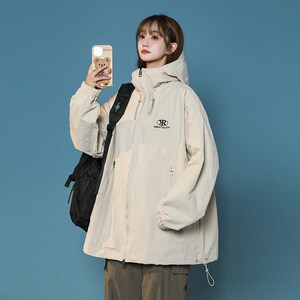 1404-2-9223-p65棒球服潮时尚中性风休闲冲锋衣夹克好图片