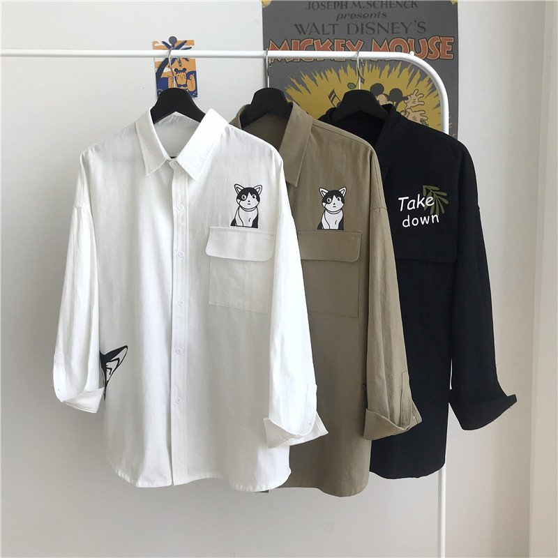 男新品精品纯棉火影陆飞衬衫714-2-C17短袖50KUk图片