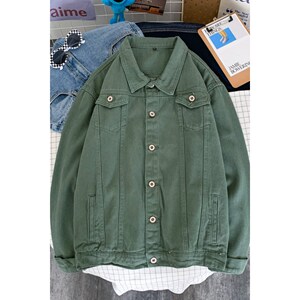 1404-2-S15-P65男女2026新款休闲精品牛仔夹克衫款纯棉图片