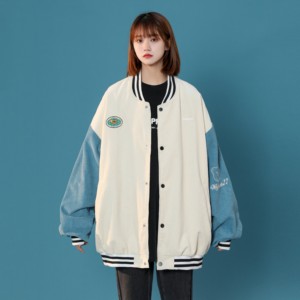 1404-2-S626—P85高品质印花棉衣潮流时尚简约休闲百搭2图片