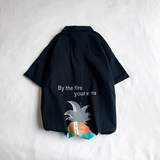 C16黑色吉祥短袖