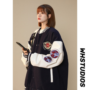 1404-1-9200-p80高品质棒球服潮流时尚外套简约休闲百搭图片