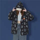 1404-3-S223-P63新款时尚青少年潮流宽松连帽防晒衣男女同款T，男装防晒衣，星座1404-3