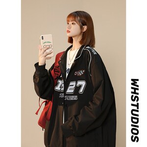 1404-1-9206-p87高品质棒球服潮流 时尚简约休闲百搭外套F图片