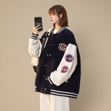 1404-1-9200-p85高品质棒球服潮流时尚简约休闲百搭，男装夹克，星座1404-3