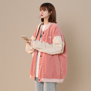 1404-2-S626—P85高品质印花棉衣潮流时尚简约休闲百搭2图片