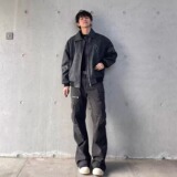 1404-2-D2404-p112--2025休闲宽松青少年时尚百搭夹克，男装夹克，星座1404-1
