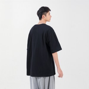 1404-2-T036-p30男装新款港风短袖T夏季数码印花体恤情侣bH图片