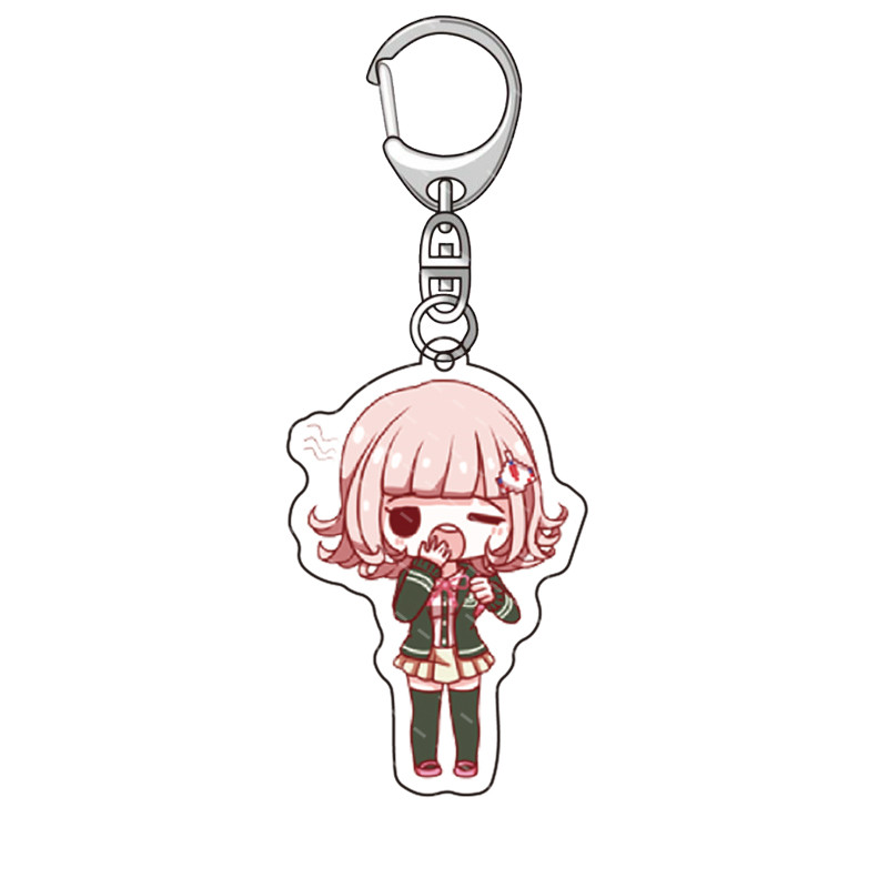 动漫周边弹丸论破亚克力钥匙扣 雾切响子狛枝凪斗 七海千秋挂件