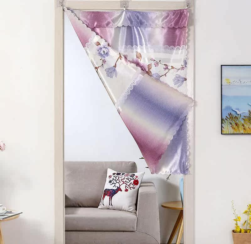 半簾創意隔斷廁所客廳雙面送杆臥室布伸縮門印花魔術貼彈簧門簾。在類目 居家布藝, 窗簾門簾及配件, 門簾中 - 來自Buy2taobao.com提供專業的淘寶代購服務