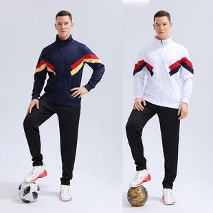 足球训练服套装定制球队成人夹克儿童冬装中小学生运动休闲外套男