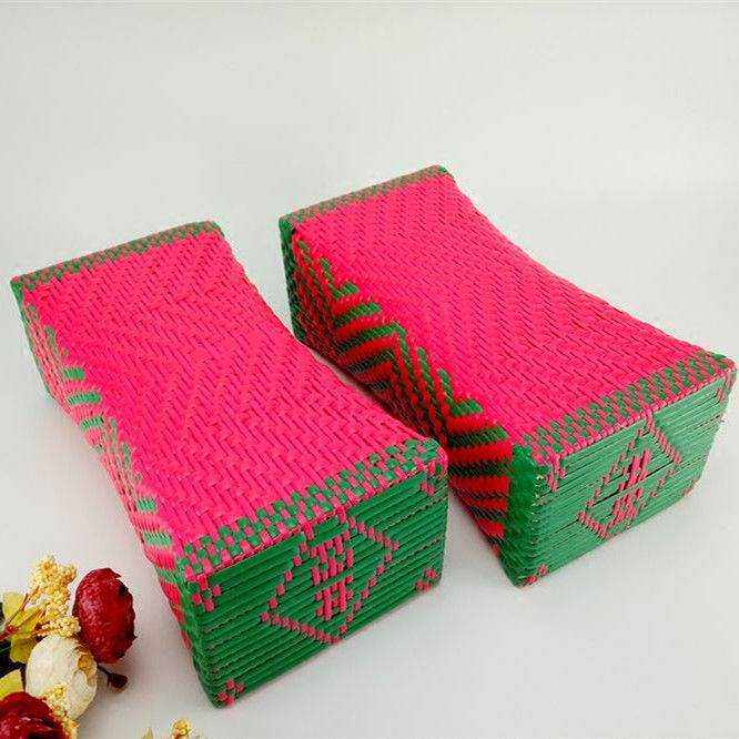 【一对装】潮汕手工编织四季塑料凉枕电线嫁娶婚庆用品老式红枕头|ruв категории постельные принадлежности, подушка/подушка/здравоохранения подушка/шейного позвонка подушка - от Buy2taobao.com для оказания профессиональной услуги покупки агента Taobao