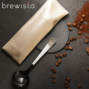BREWISTA 标准咖啡杯测勺 镀钛合金不锈钢手冲咖啡SCAA品鉴勺