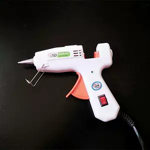 Клей-пистолет, стеклянная пластиковая свеча, клей-карандаш, DIY, 7mm, 20W