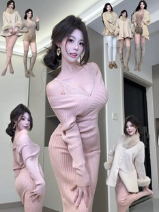 【封神清楚系】秋冬拒绝臃肿！日系气质性感清楚系连衣裙