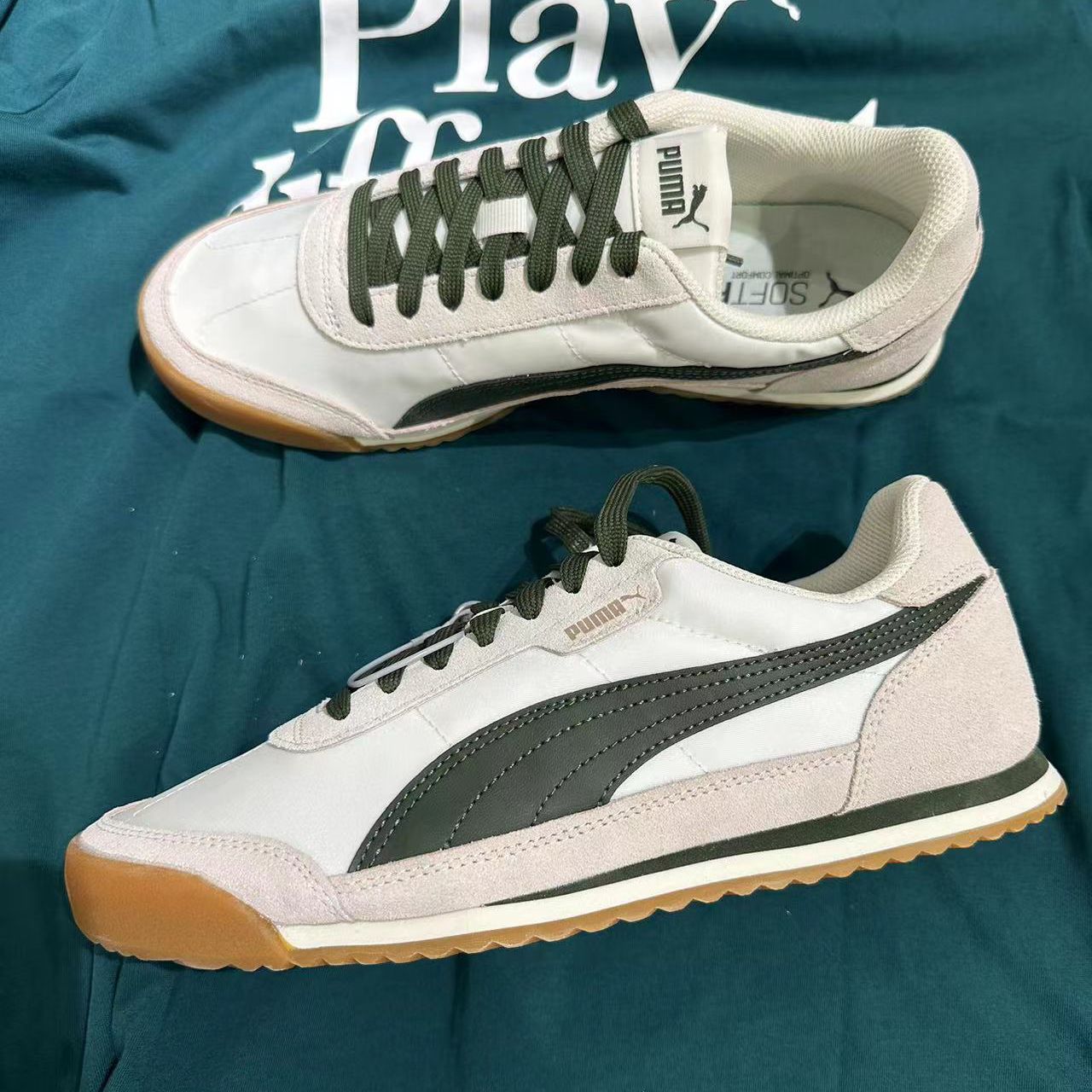 彪马puma2024夏季男子复古休闲系列低帮舒适运动鞋402153