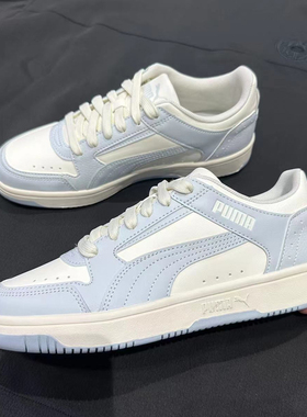 PUMA彪马REBOUND JOY 淡蓝色粉色清新低帮经典复古运动板鞋380747