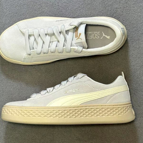 PUMA彪马Suede Platform 简版蕾哈娜厚底松糕牛筋底板鞋366488-17
