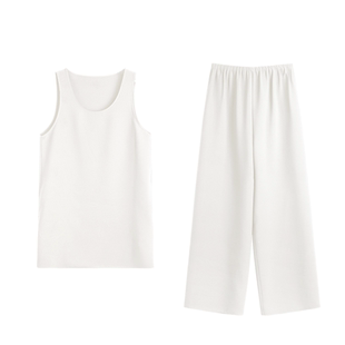 百搭醋酸上衣裤 简约时尚 子套装 CYJ W89 WWO124 安琪儿专享