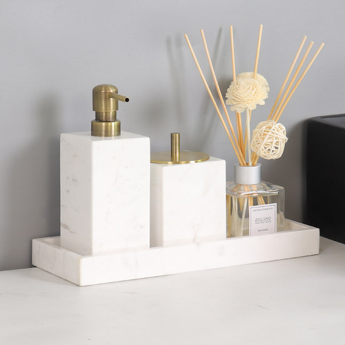 大理石洗手液瓶子乳液按压空瓶