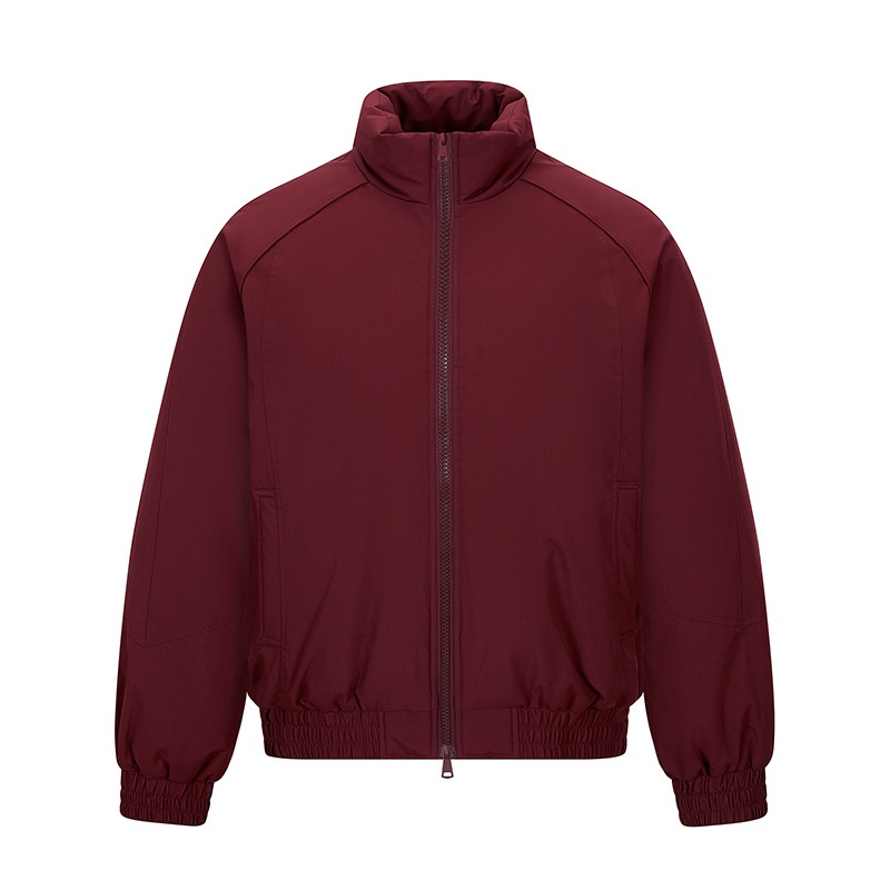 男士加厚立领棉衣2025年冬季新款男装青少年时尚休闲潮流帅气外套