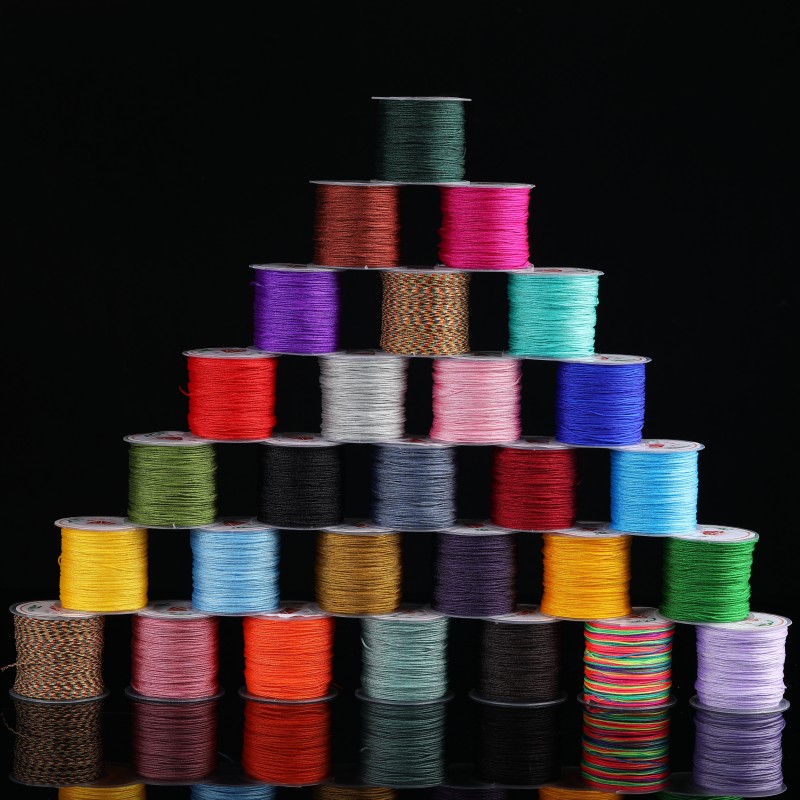 72号玉线七十二号编织线手工编绳珠宝绳本命年红绳项链吊坠绳