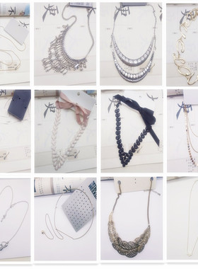 欧美日韩风饰品百搭复古流苏项链