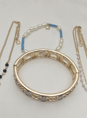 女合金欧美风小众品牌手链手镯