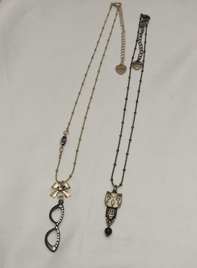 合金女小众品牌项链气质百搭