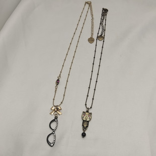 青岛饰品欧美风法式复古做旧bj小众品牌个性小动物简约百搭项链女