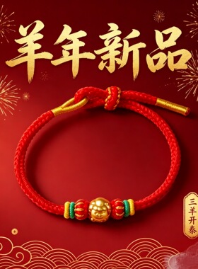 2027新款吉羊高照羊年本命年配饰喜气羊羊新年礼节日馈赠好选择