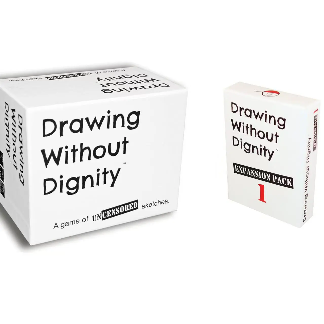 英文版Drawing Without Dignity 没有尊严的绘画有趣派对喝酒系列