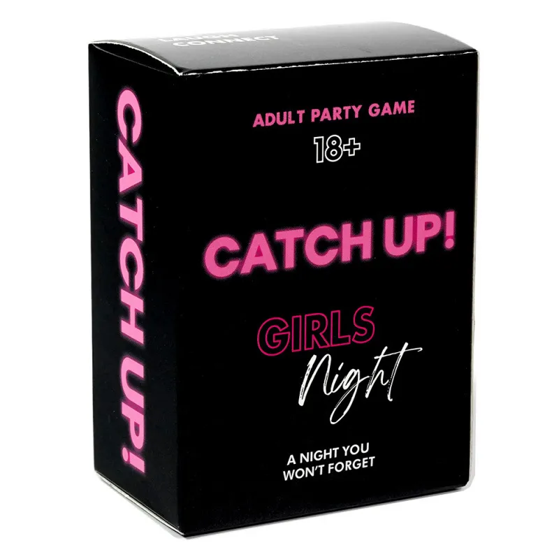 英文版 catch up！girls night 女生之夜休闲聚会策略卡牌游戏