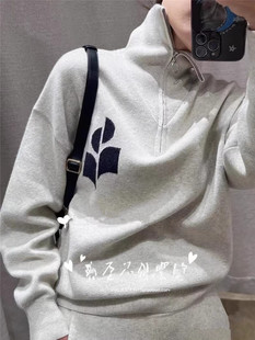 老渠道里的大订单！！漫不经心的法式小调~~海军领卫衣版针织衫女