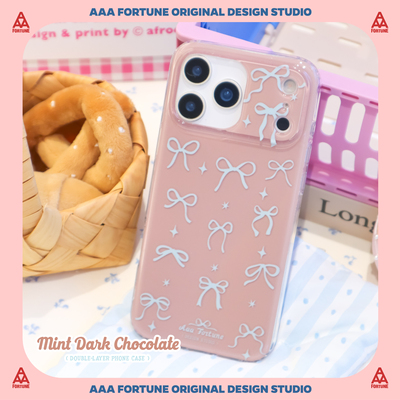 iPhone17PM蝴蝶结双层IMD手机壳