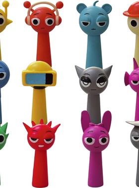 节奏盒子手办公仔音乐游戏sprunki周边模型烘焙摆件圣诞礼物玩具