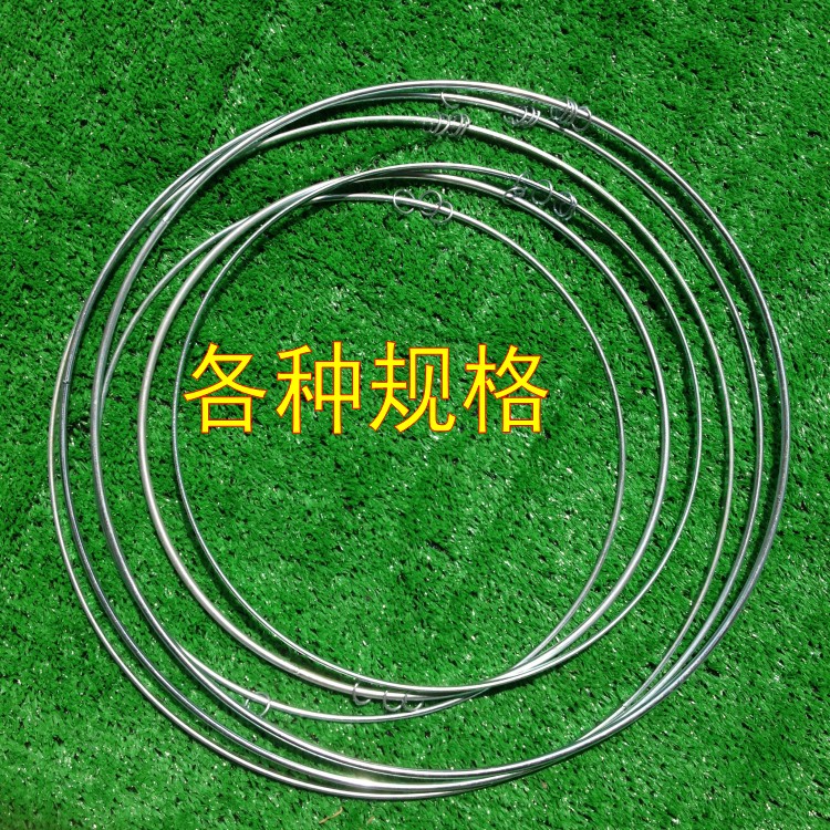 铁环实心圆圈大号diy粗扁铁环