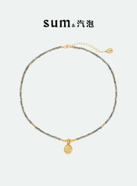 SUM汽泡·绿野仙踪·天然水晶吊坠项链原创设计款新品