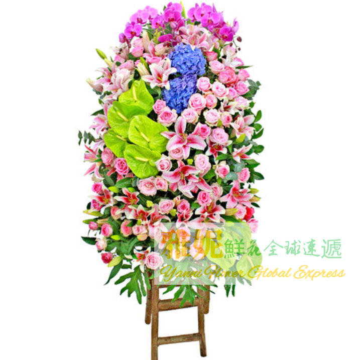 香港開業花籃鮮花速遞訂花同城開張慶典粉絲應援商務送禮公司喬遷