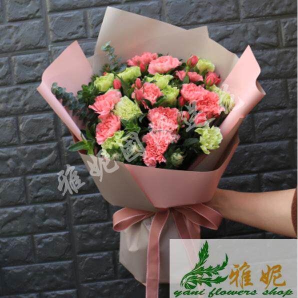 香港康乃馨花束母親節澳門訂花婦女鮮花速递同城当日台湾台北澳门