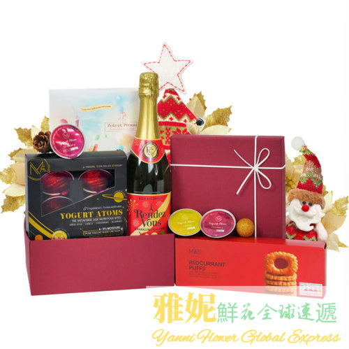 香港圣诞节美食礼品组合公司送礼