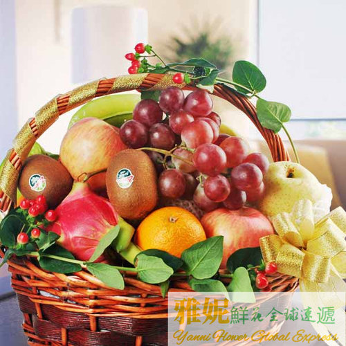 新加坡中秋节水果蓝订购生日祝福