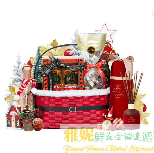香港圣诞节美食礼品蓝同城速递