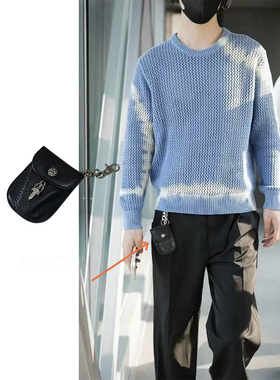 StartFromHere｜十字架宝剑钥匙包 丞丞同款头层牛皮卡包耳机包