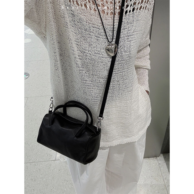 StartFromHere枕头包2025新款波士顿包 头层植柔羊皮手提斜挎包女,箱包皮具/热销女包/男包,通用款女包,淘宝优惠券,粉丝福利购,淘宝优惠卷