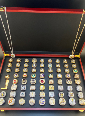 篮球 2024湖人科比詹姆斯2018金州勇士公牛芝加哥公牛总冠军戒指