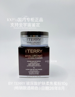 Terry玻尿酸护肤柔焦蜜粉散粉10g控油定妆日期26年3月 专柜版